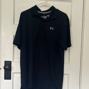 Under Armour Men's Polo Shirt in Black